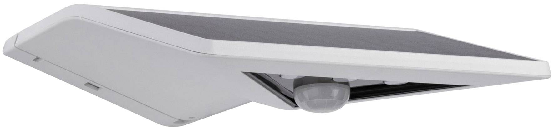 Paulmann 94244 Yoko Solar-Außenwandleuchte mit Bewegungsmelder 1.2W Warmweiß Weiß