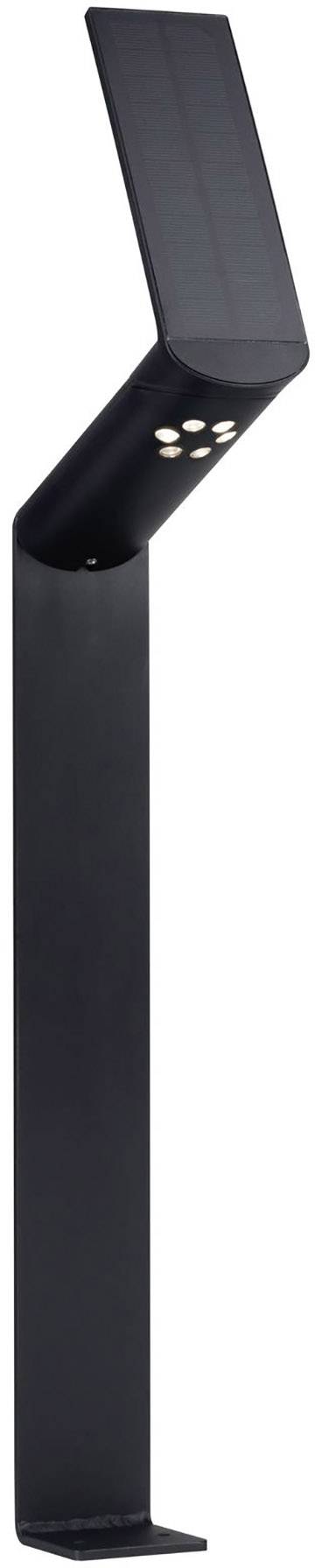 Paulmann 94262 Ilias Solar-Außenstandleuchte mit Bewegungsmelder 1.20W Warmweiß Anthrazit