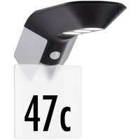 Paulmann 94250 Soley Solar-Außenwandleuchte mit Bewegungsmelder 1.22W Warmweiß Anthrazit Paulmann 94250 Soley Solar-Außenwandleuchte mit Bewegungsmelder 1.22W Warmweiß Anthrazit