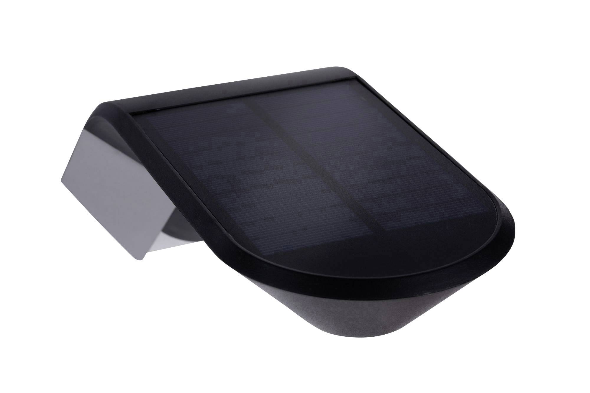 Paulmann 94250 Soley Solar-Außenwandleuchte mit Bewegungsmelder 1.22W Warmweiß Anthrazit