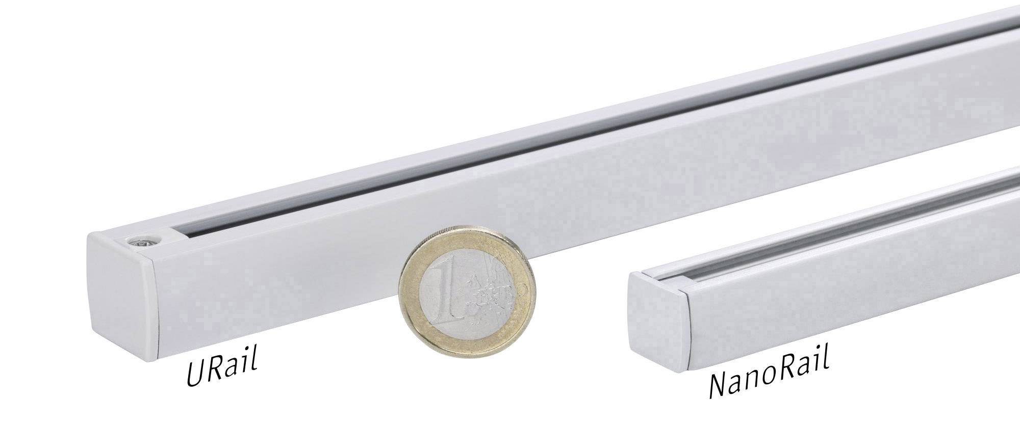 Paulmann Lagu Niedervolt-Schienensystem-Leuchte NanoRail LED fest eingebaut 6.5 W LED Weiß (matt)