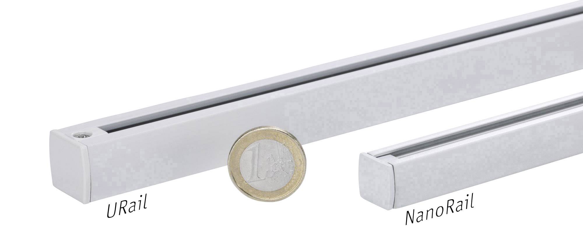 Paulmann Plado Niedervolt-Schienensystem-Leuchte NanoRail LED fest eingebaut 6.5 W LED Weiß (matt)