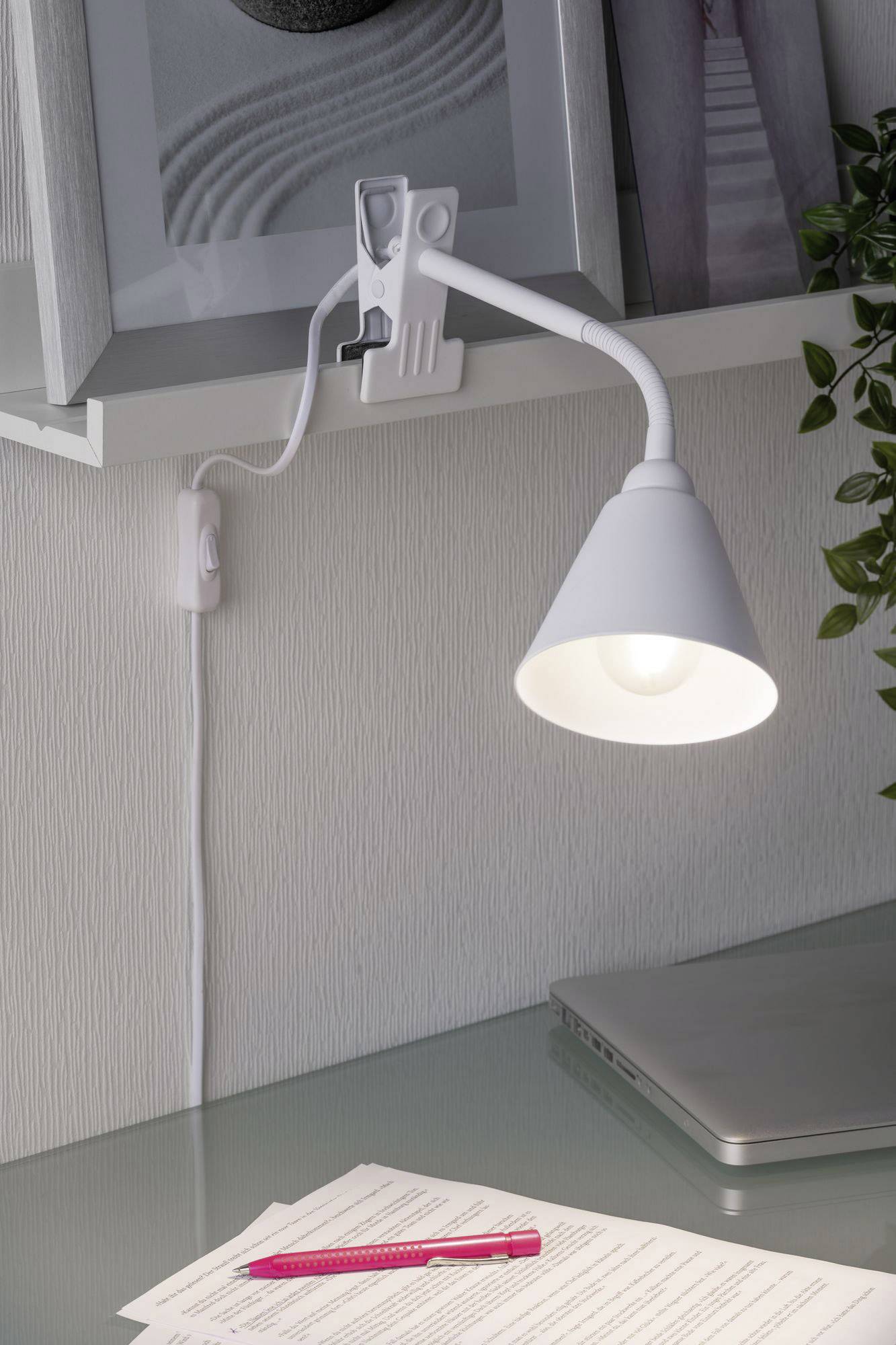 Paulmann Vitis 95431 Klemmleuchte LED E14 20W Weiß