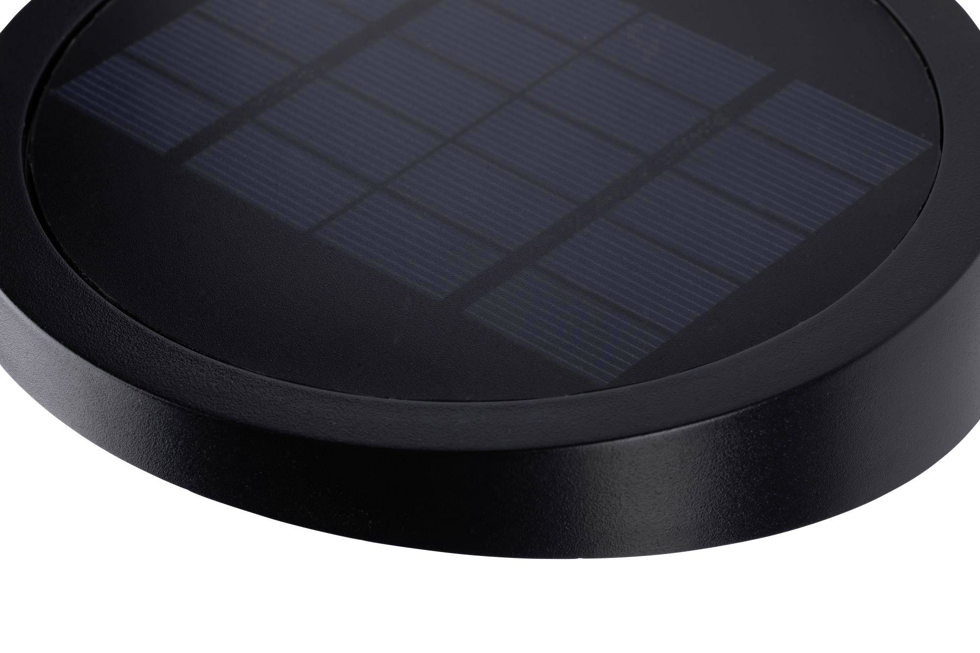 Paulmann 94246 Ryse Solar-Außenwandleuchte mit Bewegungsmelder 1.2W Warmweiß Anthrazit