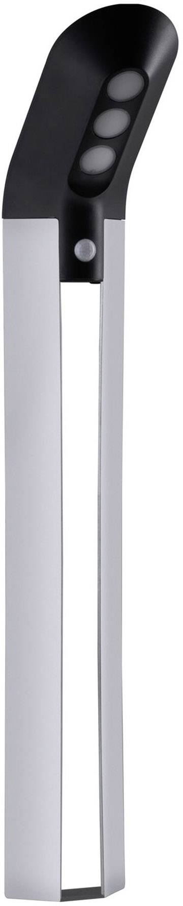 Paulmann 94252 Soley Solar-Außenstandleuchte mit Bewegungsmelder 1.22W Warmweiß Anthrazit