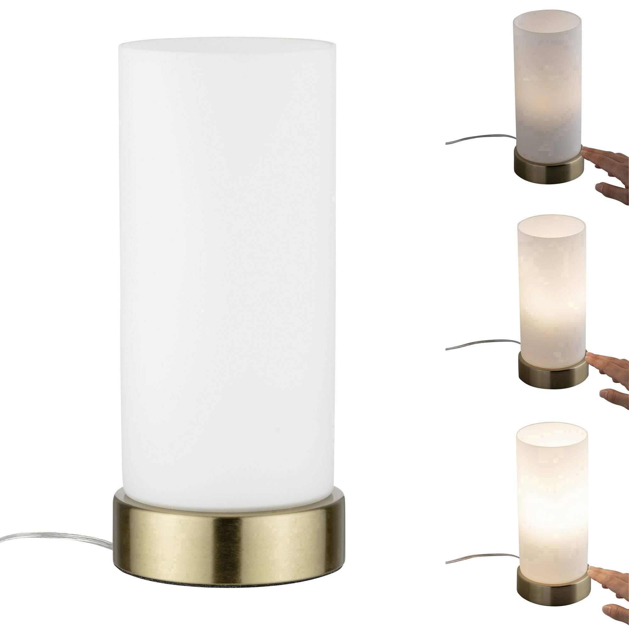 Paulmann Pinja 77055 Tischlampe LED E14 20W Messing