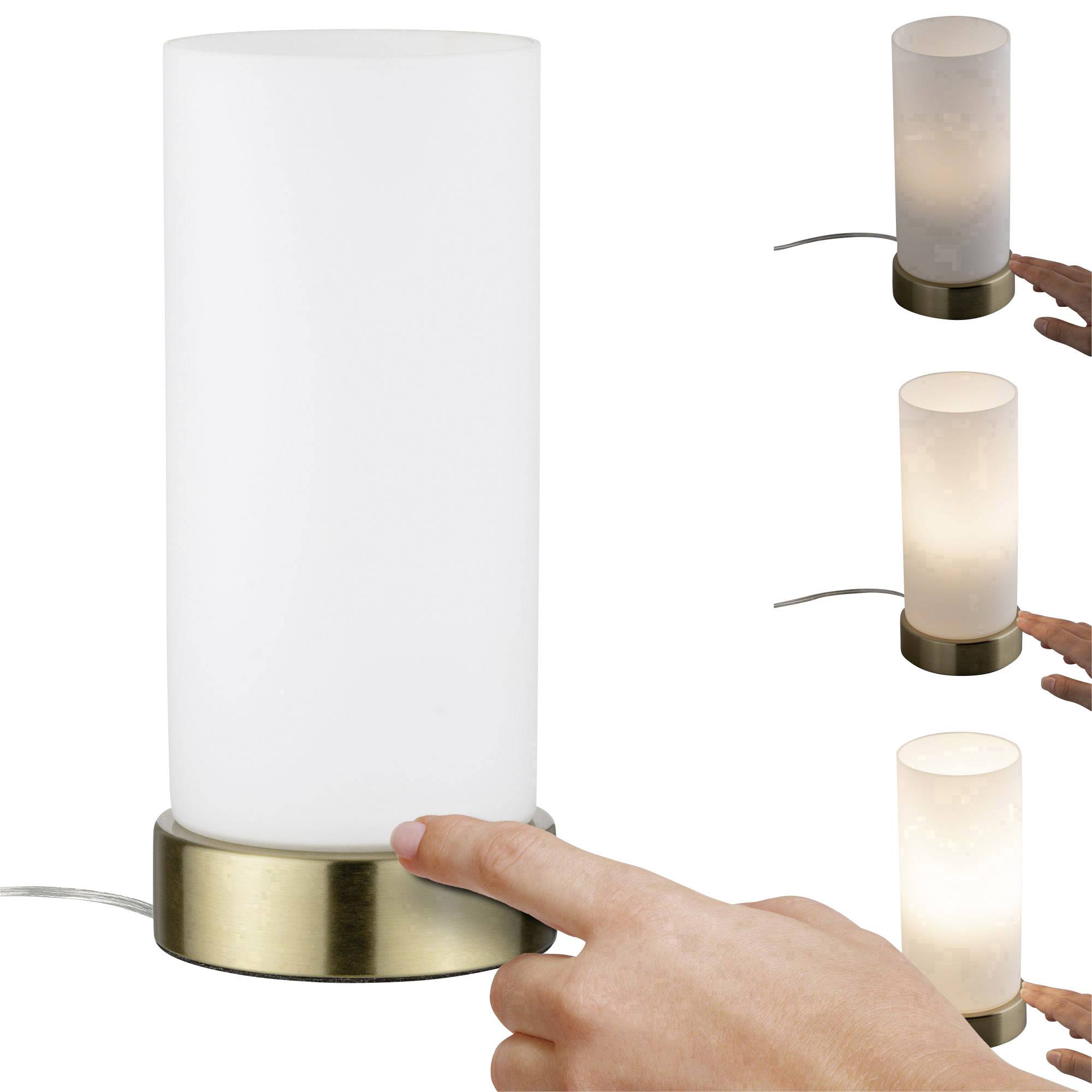 Paulmann Pinja 77055 Tischlampe LED E14 20W Messing