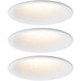 Paulmann LED-Bad-Einbauleuchte 3er Set 18 W Paulmann LED-Bad-Einbauleuchte 3er Set 18 W