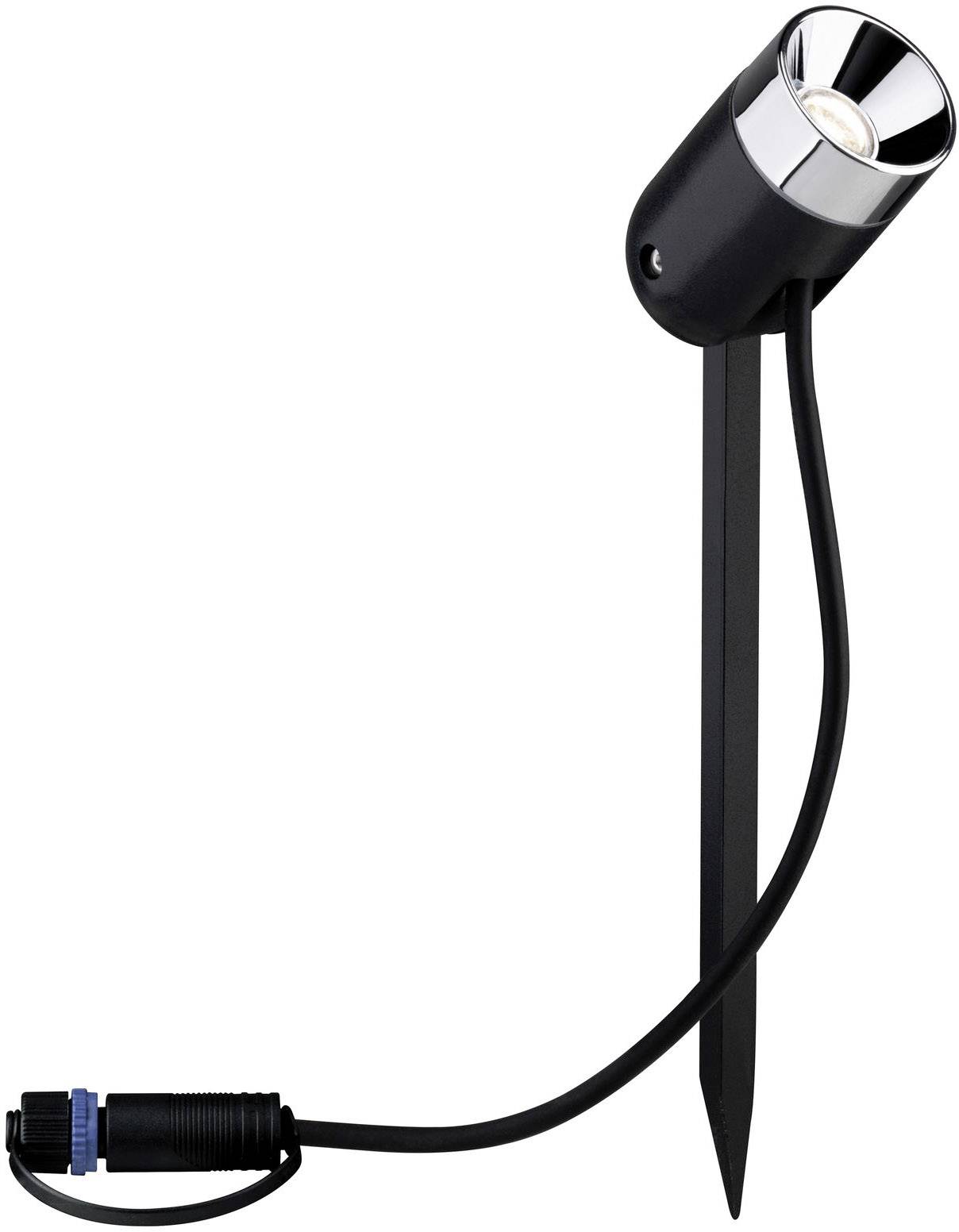 Paulmann Pike 94241 Beleuchtungssystem Plug & Shine LED-Gartenstrahler-Erweiterung LED 3.5W Warmweiß Anthrazit