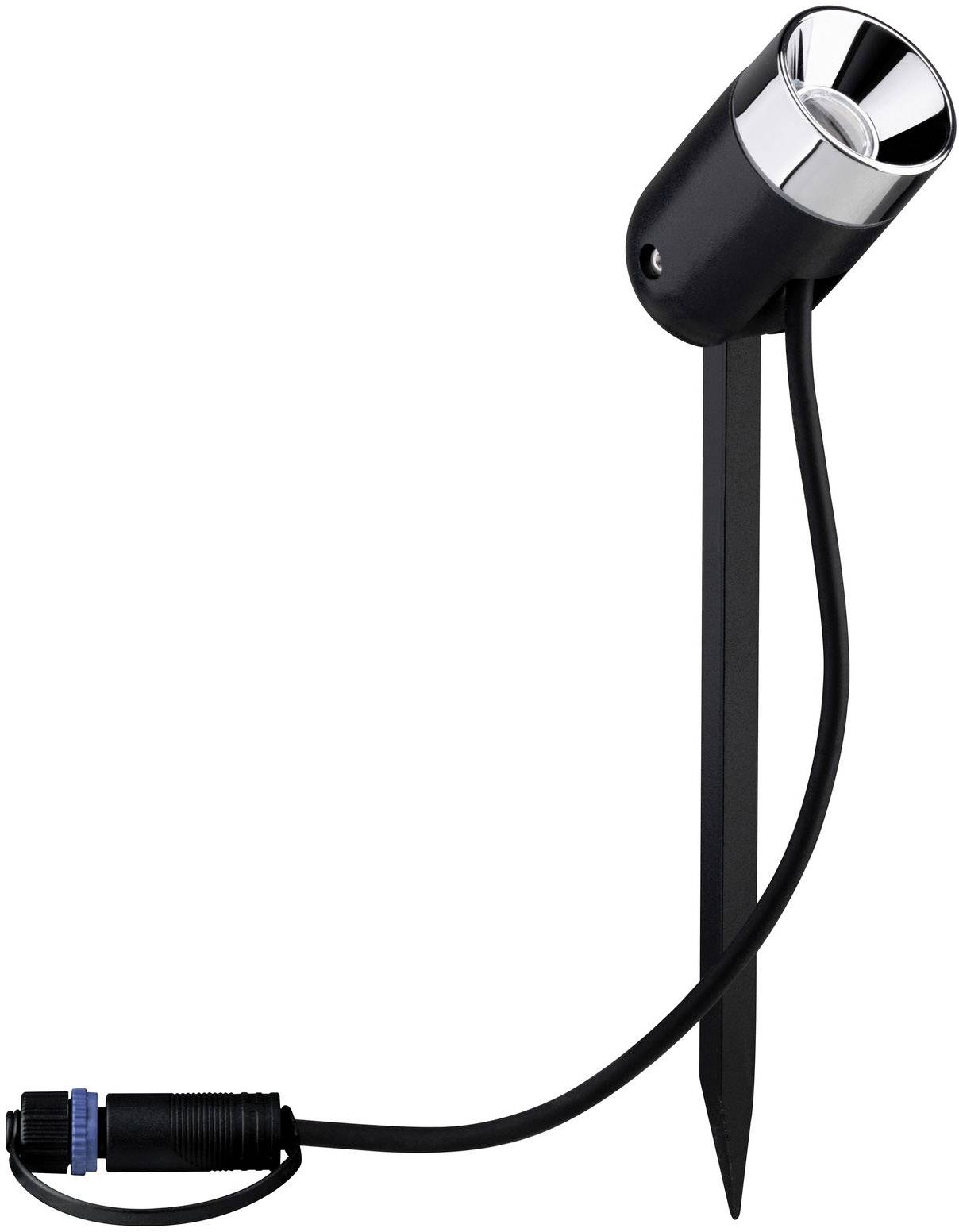 Paulmann Pike 94241 Beleuchtungssystem Plug & Shine LED-Gartenstrahler-Erweiterung LED 3.5W Warmweiß Anthrazit