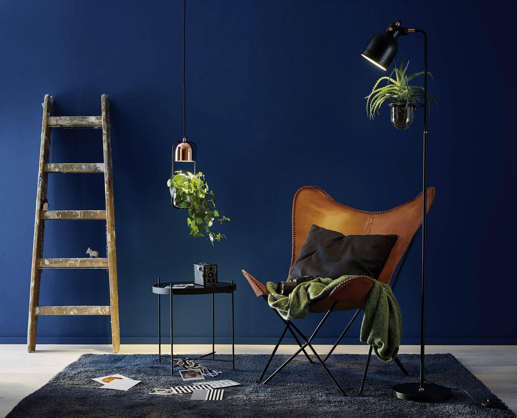 Paulmann Elric 79747 Stehlampe E27 20W Kupfer, Schwarz