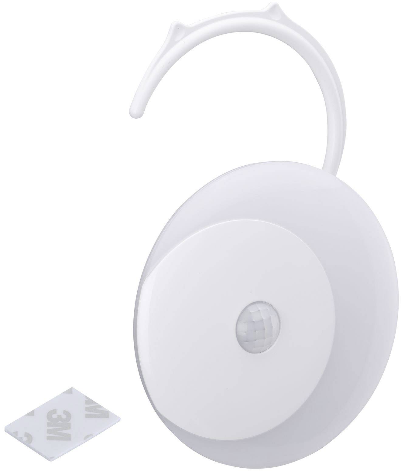 Paulmann Viby 92492 LED-Nachtlicht mit Bewegungsmelder Rund LED Warmweiß Weiß