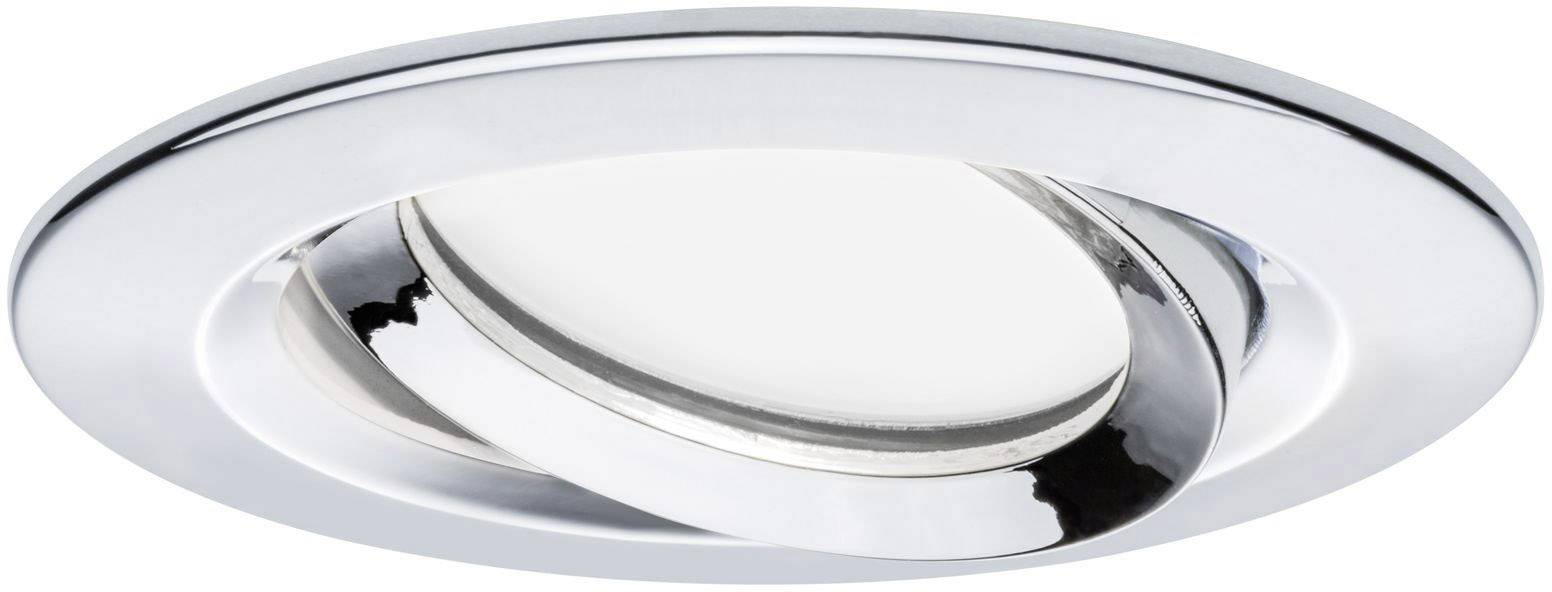 Paulmann Nova Plus Bad-Einbauleuchte LED LED 6W IP65 Chrom
