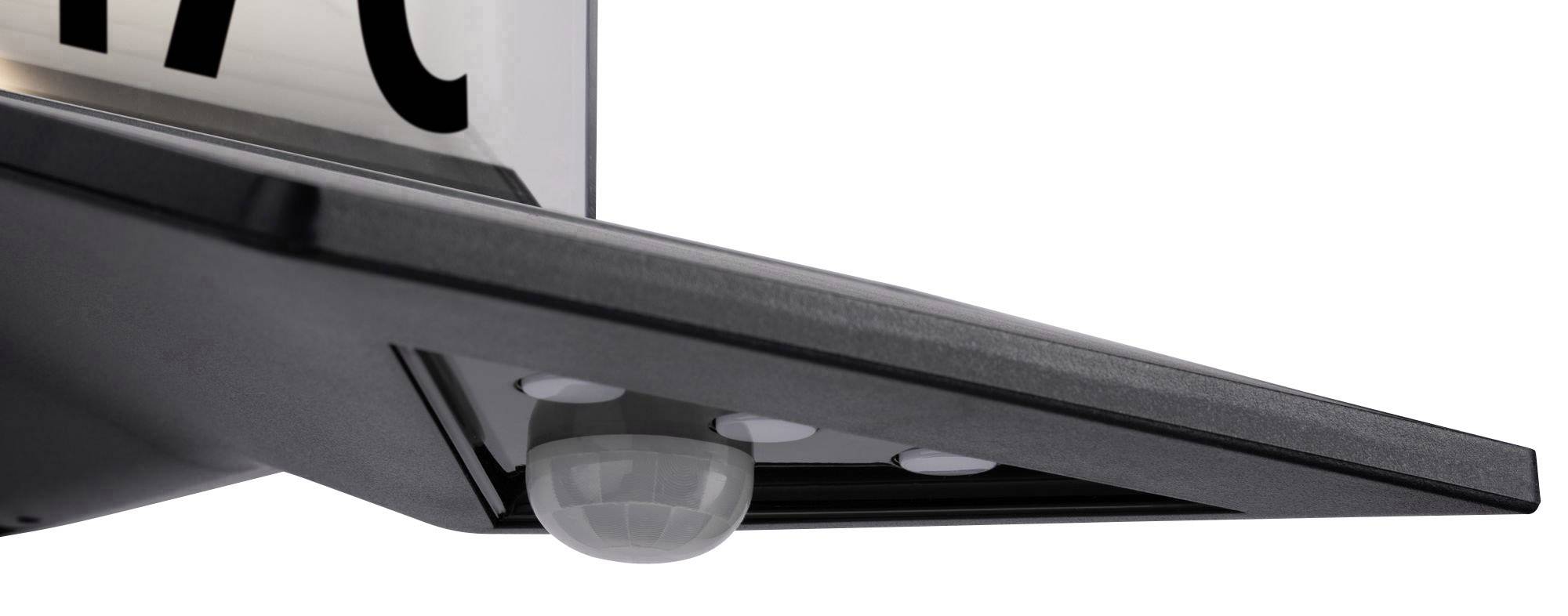 Paulmann 94243 Yoko Solar-Hausnummernleuchte mit Bewegungsmelder 1.2W Warmweiß Anthrazit