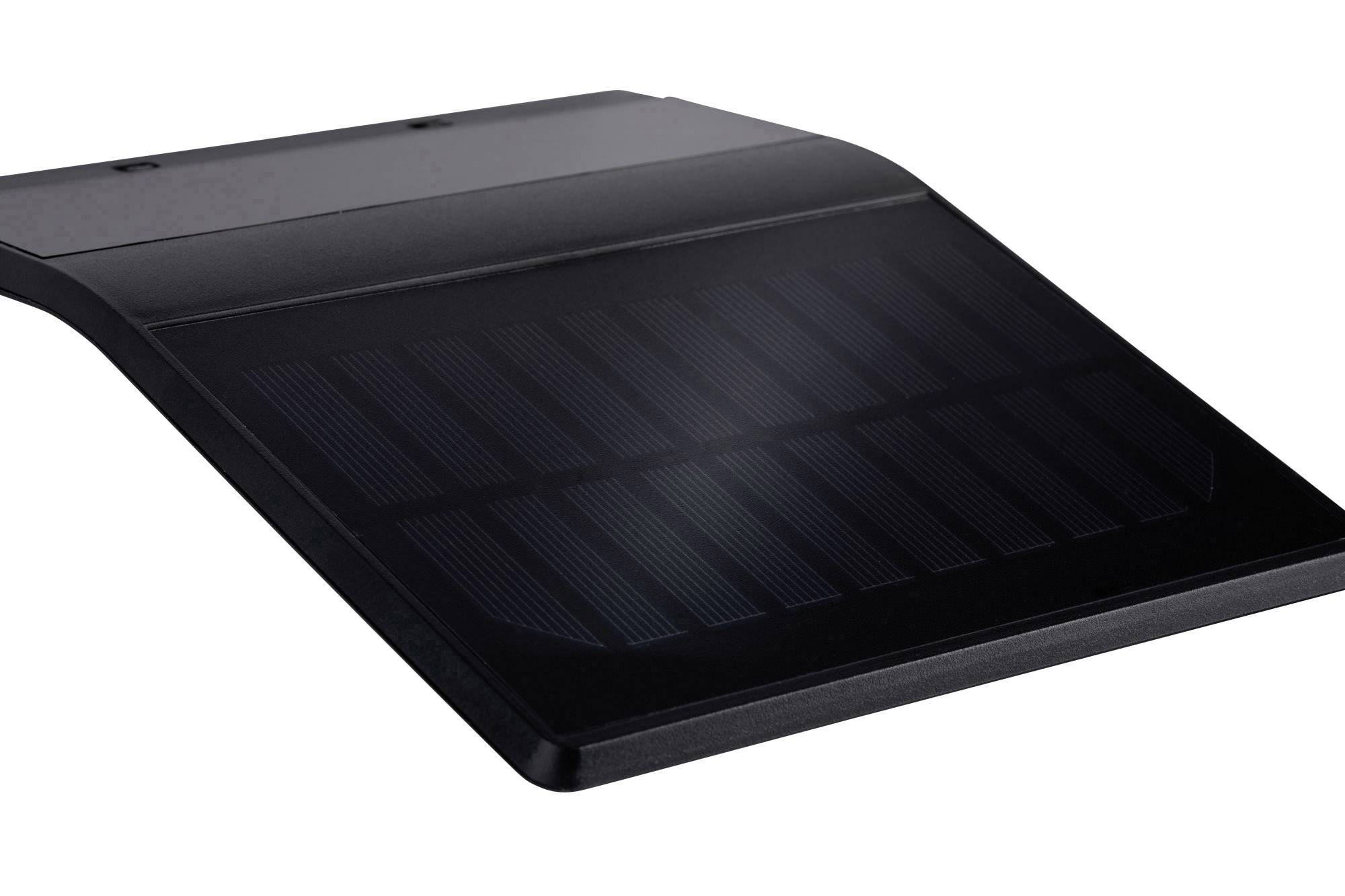 Paulmann 94245 Yoko Solar-Außenwandleuchte mit Bewegungsmelder 1.2W Warmweiß Anthrazit