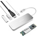 Minix Notebook Dockingstation NEO Storage Hub / NEO S1 120 GB SSD Silber Passend für Marke: Apple M