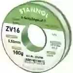 Stannol ZV16 Lötzinn, bleifrei bleifrei Sn96,5Ag3Cu0,5 REL0 100g 0.5mm Stannol ZV16 Lötzinn, bleifrei bleifrei Sn96,5Ag3Cu0,5 REL0 100g 0.5mm
