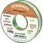 Stannol Kristall 611 Fairtin Lötzinn, bleifrei bleifrei Sn96,5Ag3Cu0,5 REM1 100g 0.5mm Stannol Kristall 611 Fairtin Lötzinn, bleifrei bleifrei Sn96,5Ag3Cu0,5 REM1 100g 0.5mm