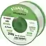 Stannol Kristall 600 Fairtin Lötzinn, bleifrei bleifrei Sn96,5Ag3Cu0,5 REL0 250g 0.7mm Stannol Kristall 600 Fairtin Lötzinn, bleifrei bleifrei Sn96,5Ag3Cu0,5 REL0 250g 0.7mm