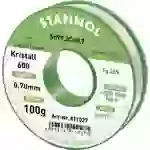 Stannol Kristall 600 Fairtin Lötzinn, bleifrei bleifrei Sn99,3Cu0,7 REL0 100g 0.7mm Stannol Kristall 600 Fairtin Lötzinn, bleifrei bleifrei Sn99,3Cu0,7 REL0 100g 0.7mm
