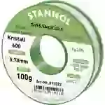 Stannol Kristall 600 Fairtin Lötzinn, bleifrei bleifrei Sn96,5Ag3Cu0,5 REL0 100g 0.7mm Stannol Kristall 600 Fairtin Lötzinn, bleifrei bleifrei Sn96,5Ag3Cu0,5 REL0 100g 0.7mm