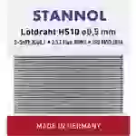 Stannol HS10 Lötzinn, bleifrei bleifrei Sn99,3Cu0,7 ROM1 10g 0.5mm Stannol HS10 Lötzinn, bleifrei bleifrei Sn99,3Cu0,7 ROM1 10g 0.5mm