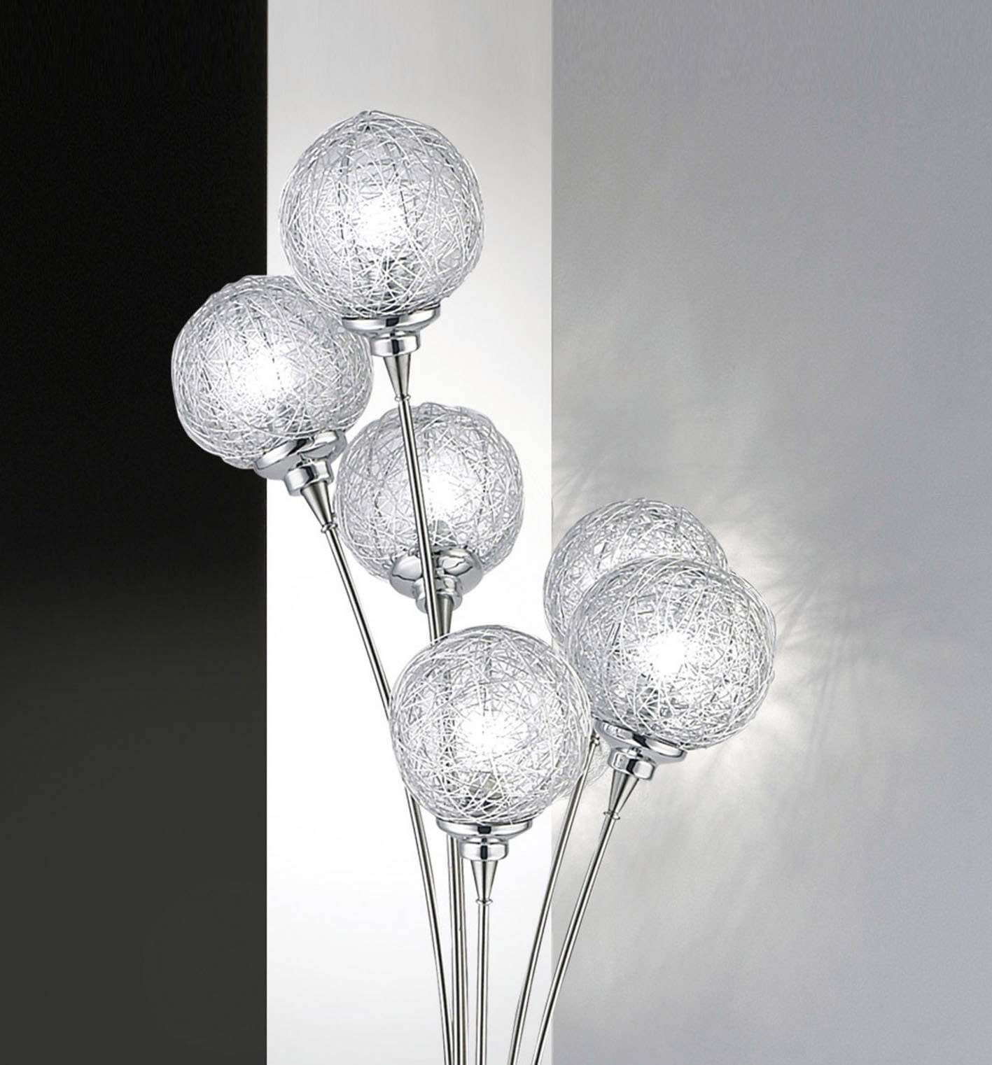 Paul Neuhaus Womble 396-55 Stehlampe Halogen G9 168 W Silber