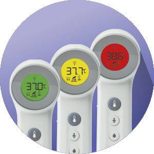 Braun no touch BNT400WE Fieberthermometer Berührungsloses messen