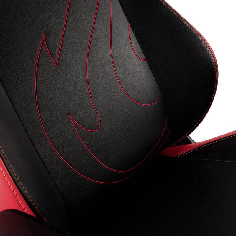 Nitro Concepts S300 EX Inferno Red Gaming-Stuhl Schwarz, Rot