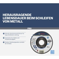 Bosch Accessories 2608619259 Schruppscheibe gekröpft Durchmesser 125 mm Bohrungs-Ø 22.23 mm 1 St. Bosch Accessories 2608619259 Schruppscheibe gekröpft Durchmesser 125 mm Bohrungs-Ø 22.23 mm 1 St.