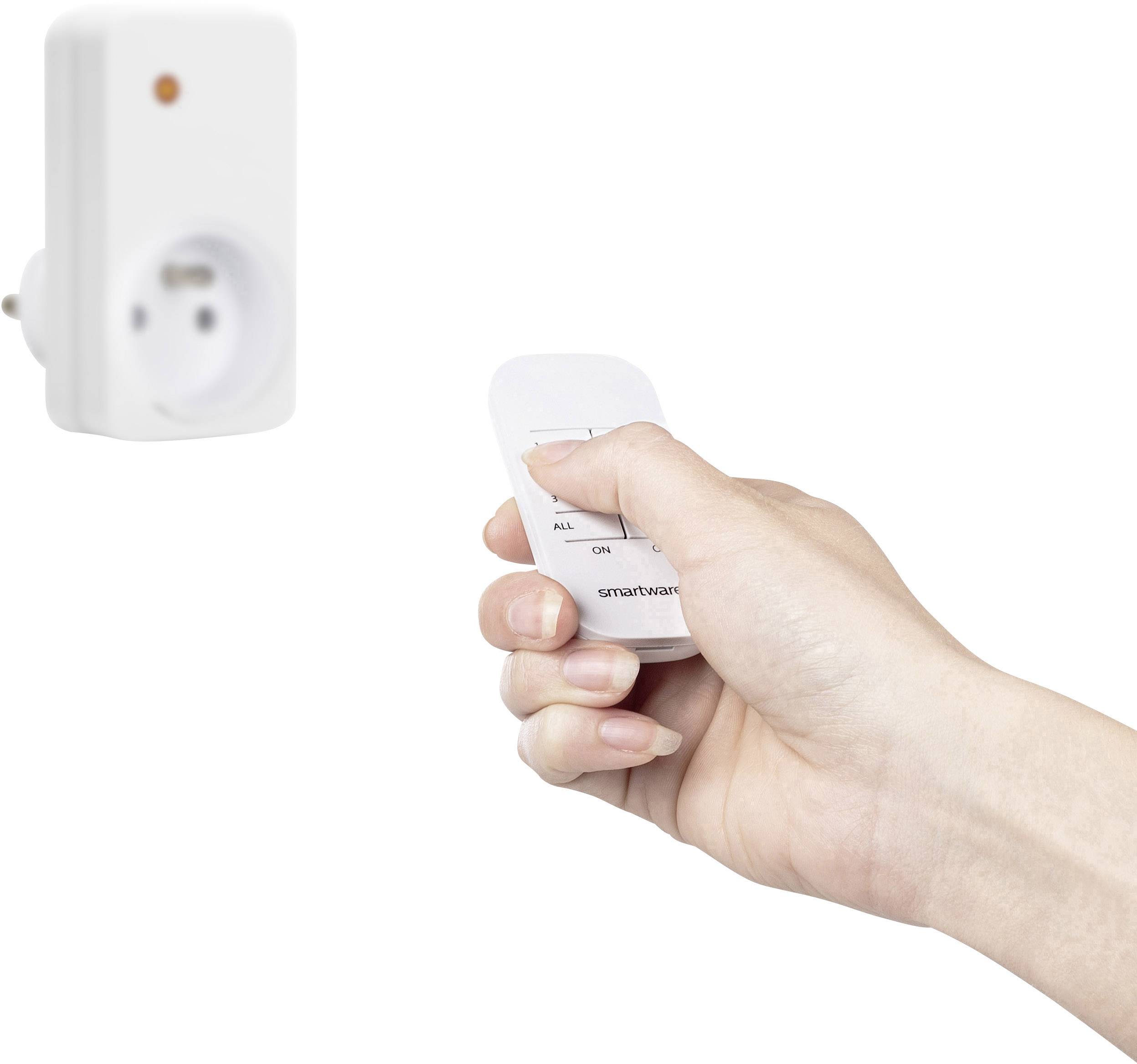 Smartwares SH4-99552FR SmartHome Basic Funk-Steckdosen-Set