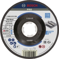 Bosch Accessories 2608619256 Trennscheibe gekröpft 115 mm 1 St. Metall Bosch Accessories 2608619256 Trennscheibe gekröpft 115 mm 1 St. Metall