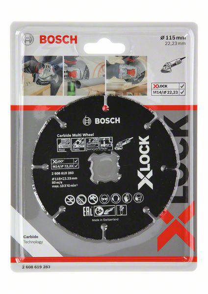Bosch Accessories 2608619283 Trennscheibe gerade 115 mm 1 St.
