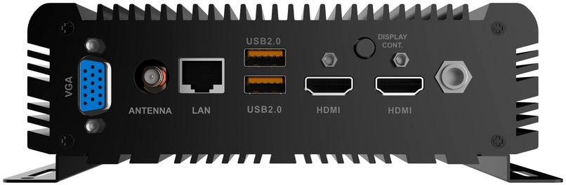 Zotac Barebone mit CPU   ()   Intel® Celeron® N3160    Intel HD Graphics 400    ZP-CI330NANO-BE