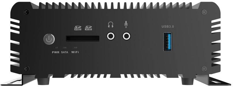 Zotac Barebone mit CPU   ()   Intel® Celeron® N3160    Intel HD Graphics 400    ZP-CI330NANO-BE