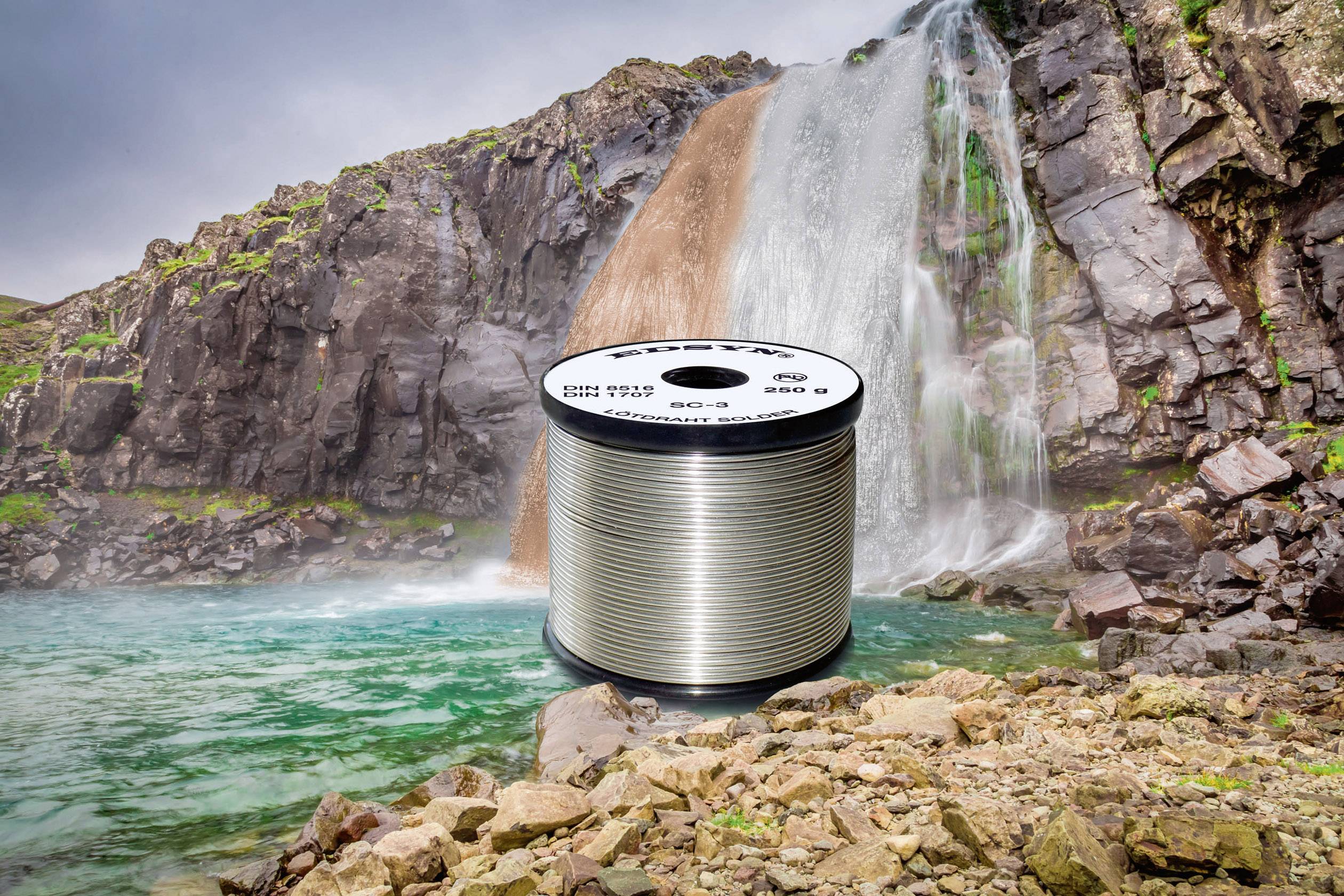 Edsyn SC5250-3X Lötzinn, bleifrei bleifrei, Spule 250g