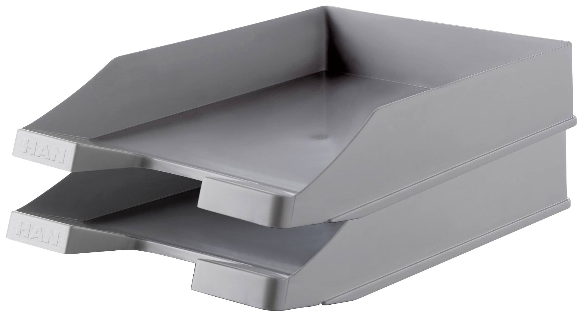 HAN 10278-18 KLASSIK KARMA Briefablage DIN A4, DIN C4 Öko-Grau 1 St.