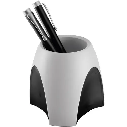 HAN DELTA 1753-31 Stifteköcher Lichtgrau, Schwarz Anzahl der Fächer: 1 HAN DELTA 1753-31 Stifteköcher Lichtgrau, Schwarz Anzahl der Fächer: 1