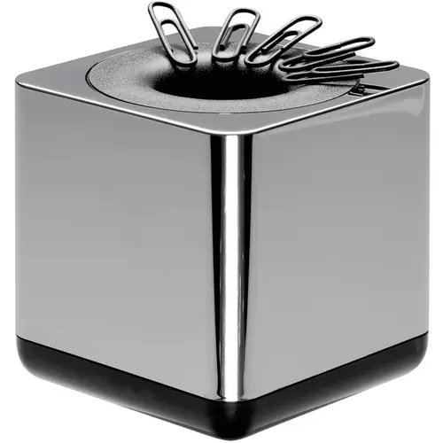 HAN Klammernspender i-Line CHROME 27652-88 Chrom, Schwarz HAN Klammernspender i-Line CHROME 27652-88 Chrom, Schwarz