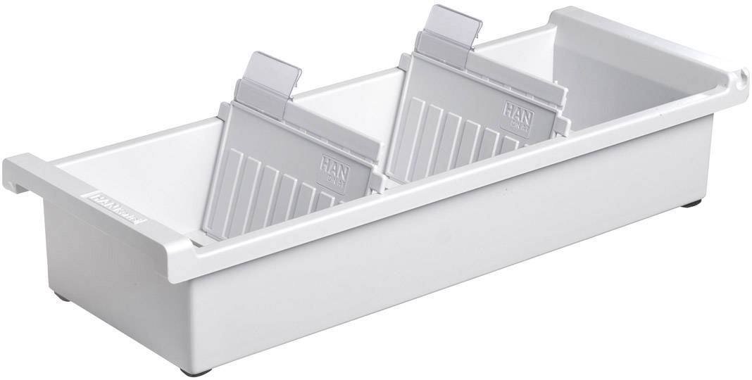 HAN Karteitrog 957-0-11 DIN A7 quer max. 1300Karten lichtgrau