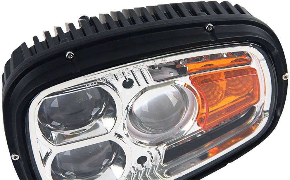 SecoRüt Komplett-Scheinwerfer, Frontscheinwerfer 95860L LED vorne, links (B x H x T) 214 x 201 x 109mm Schwarz