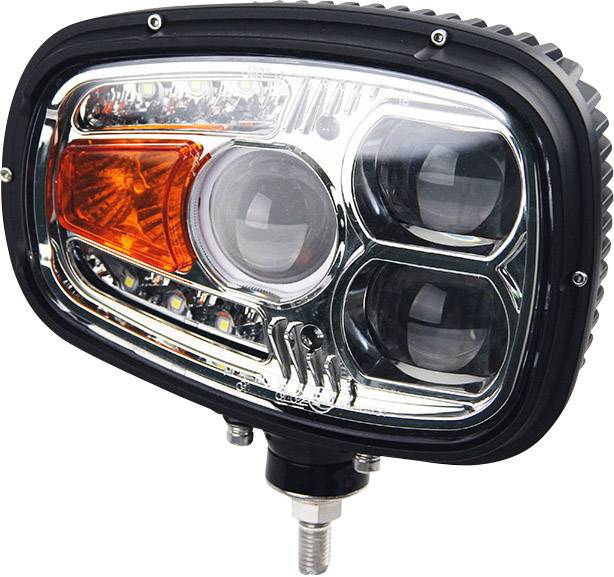 SecoRüt Komplett-Scheinwerfer, Frontscheinwerfer 95860R LED vorne, rechts (B x H x T) 214 x 201 x 109mm Schwarz