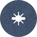 Bosch Accessories 2608619160 Fiberscheibe Durchmesser 125mm Bohrungs-Ø 22.23mm Bosch Accessories 2608619160 Fiberscheibe Durchmesser 125mm Bohrungs-Ø 22.23mm