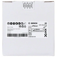 Bosch Accessories 2608619174 Fiberscheibe Durchmesser 125mm Bohrungs-Ø 22.23mm Bosch Accessories 2608619174 Fiberscheibe Durchmesser 125mm Bohrungs-Ø 22.23mm