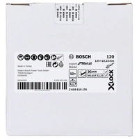 Bosch Accessories 2608619176 Fiberscheibe Durchmesser 125mm Bohrungs-Ø 22.23mm Bosch Accessories 2608619176 Fiberscheibe Durchmesser 125mm Bohrungs-Ø 22.23mm
