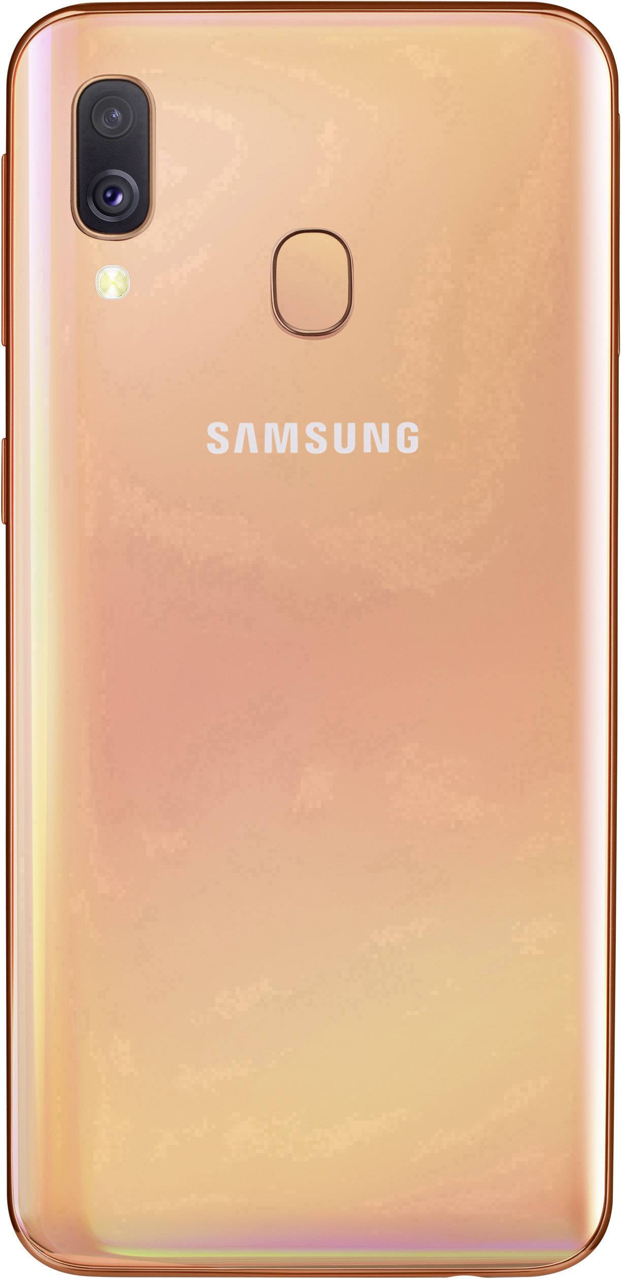 Samsung Galaxy A40 Smartphone 64GB 5.9 Zoll (15 cm) Dual-SIM Android™ 9.0 16 Megapixel, 5 Megapixel Coral