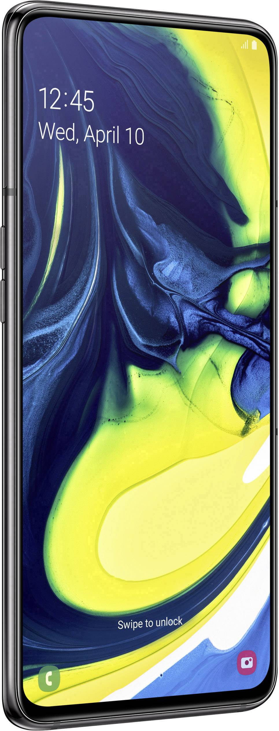 Samsung Galaxy A80 Smartphone 128 GB 17 cm (6.7 Zoll) Phantom Black Android™ 9.0 Dual-SIM