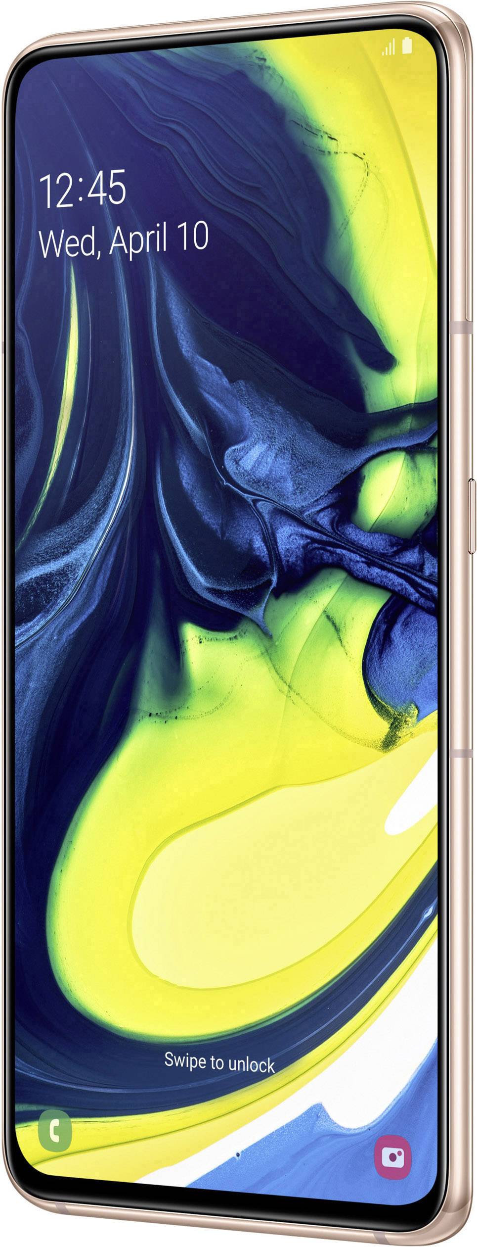 Samsung Galaxy A80 128 GB Angel Gold 17 cm (6.7 Zoll) Smartphone