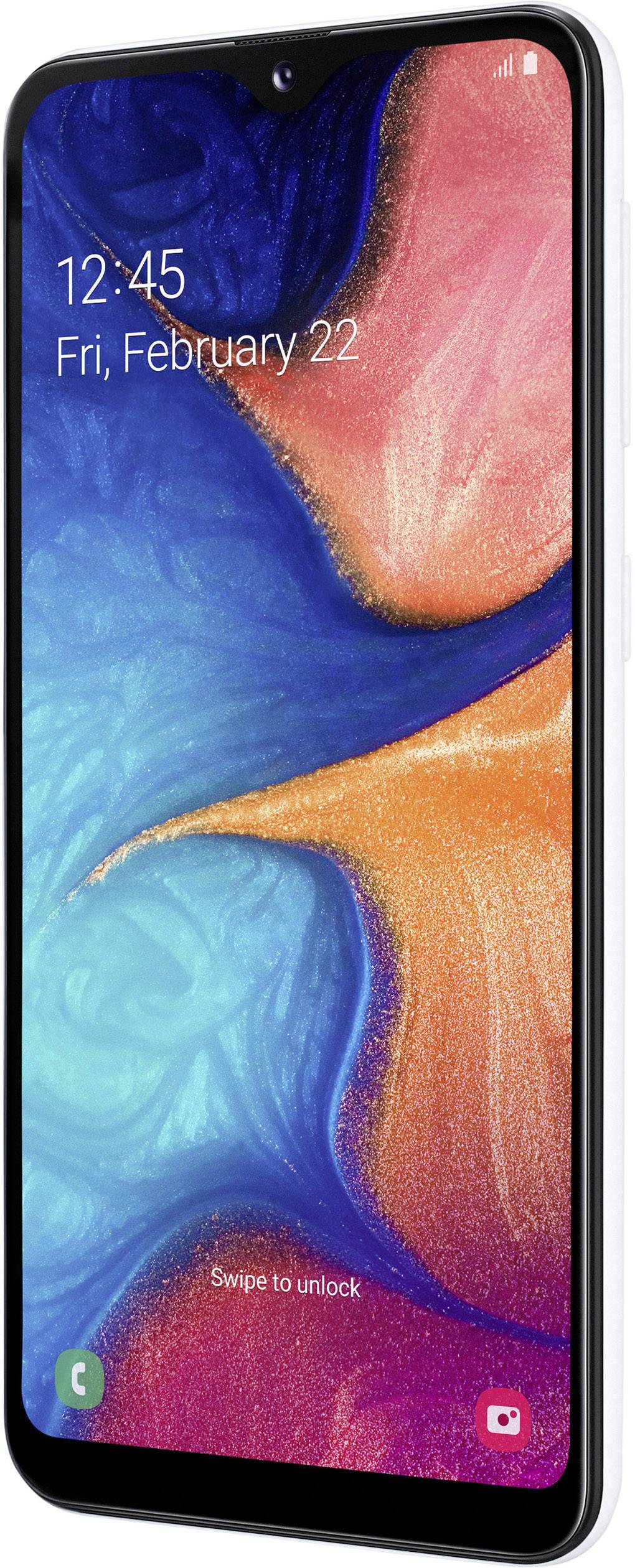Samsung Galaxy A20e 32GB Dual-SIM Weiß Android™ 9.0 13 Megapixel