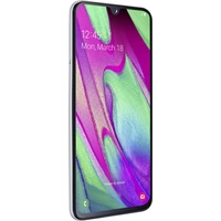 Samsung Galaxy A40 Smartphone 64GB 5.9 Zoll (15 cm) Dual-SIM Android™ 9.0 16 Megapixel, 5 Megapixel Weiß Samsung Galaxy A40 Smartphone 64GB 5.9 Zoll (15 cm) Dual-SIM Android™ 9.0 16 Megapixel, 5 Megapixel Weiß